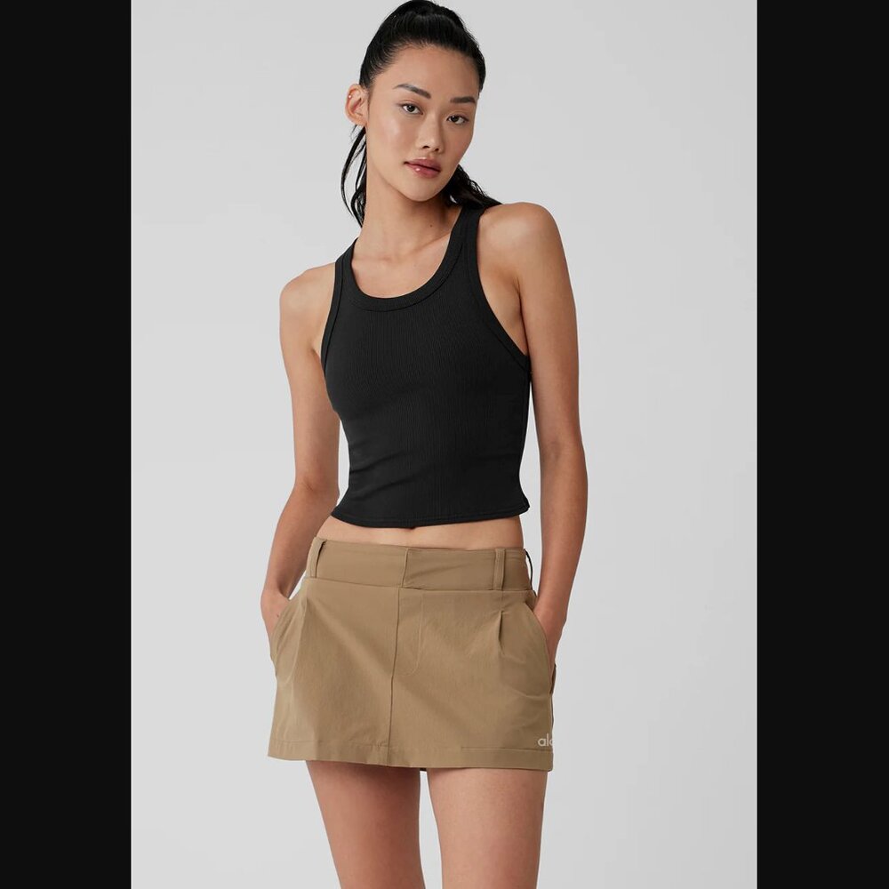 Alo Yoga Goddess Ribbed Go-To Tank